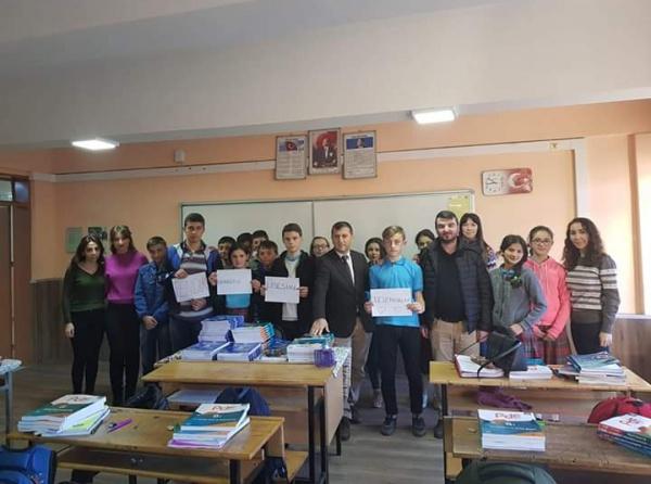 Trabzon Düzköy Çayırbağı Ortaokulu öğrencilerinin ihtiyaçlarını karşılamaya gayret ettik.